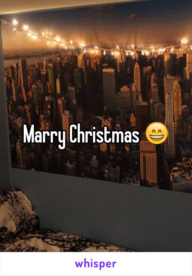 Marry Christmas 😄