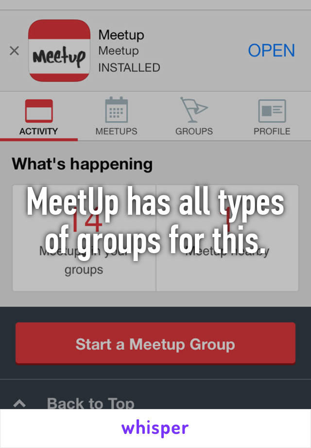 MeetUp has all types of groups for this.