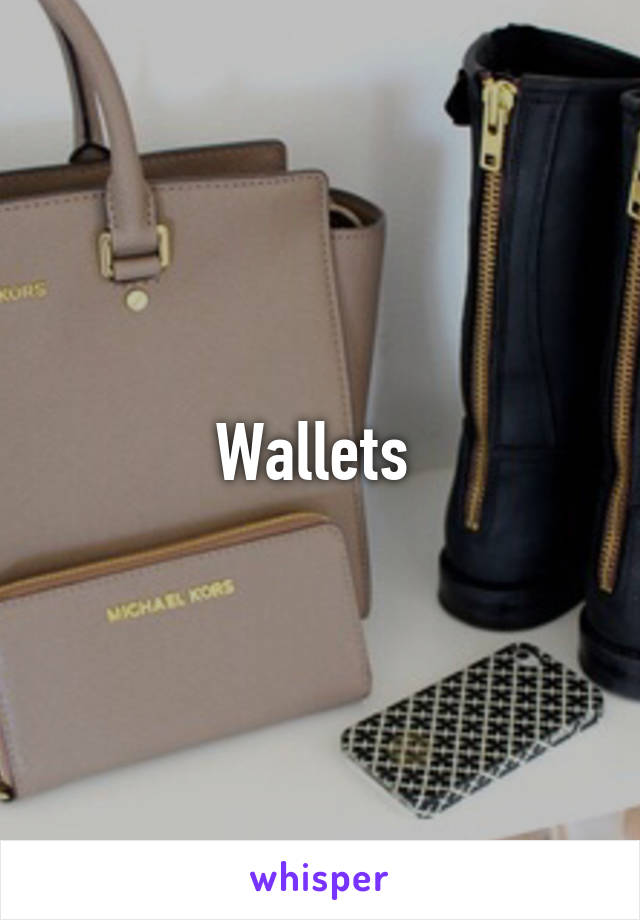 Wallets 