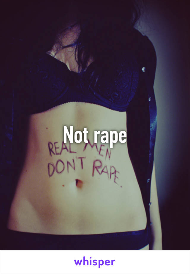 Not rape