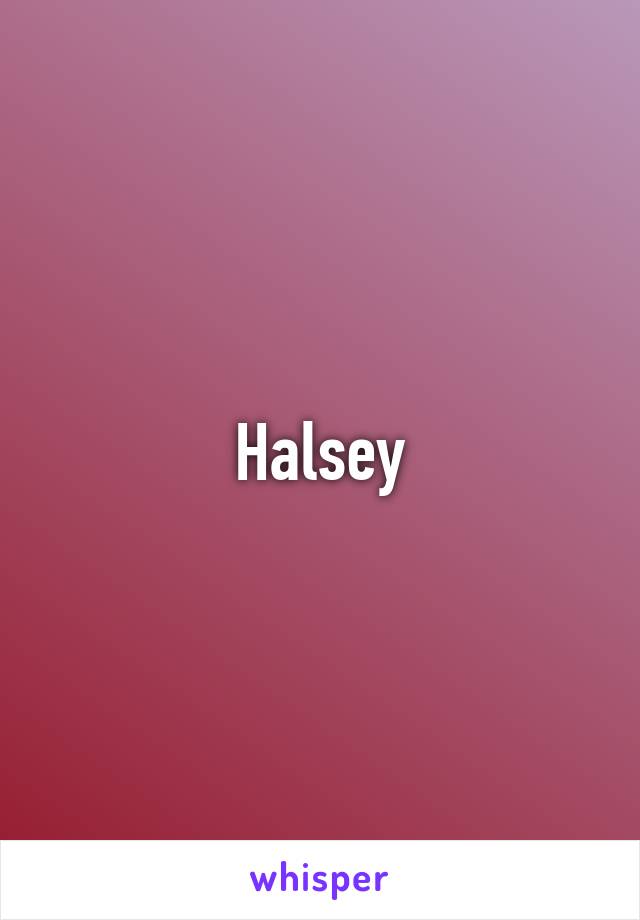 Halsey