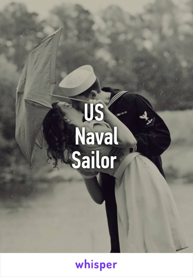 US 
Naval
Sailor 