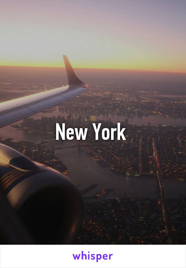 New York 