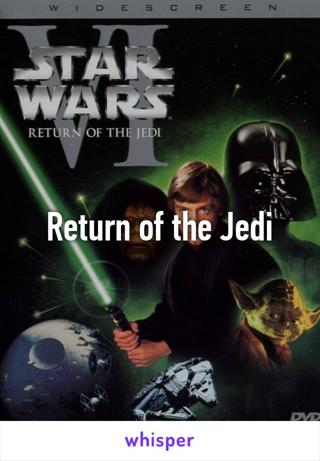 Return of the Jedi