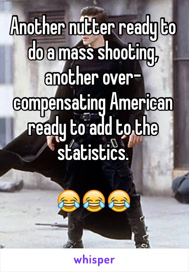 Domestic Terrorist Alert!!!

Another nutter ready to do a mass shooting, another over-compensating American ready to add to the statistics.

😂😂😂