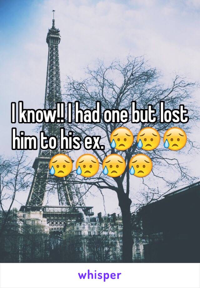 I know!! I had one but lost him to his ex. 😥😥😥😥😥😥😥