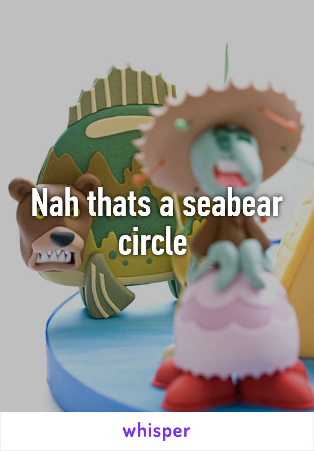 Nah thats a seabear circle 