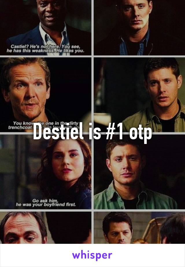 Destiel is #1 otp