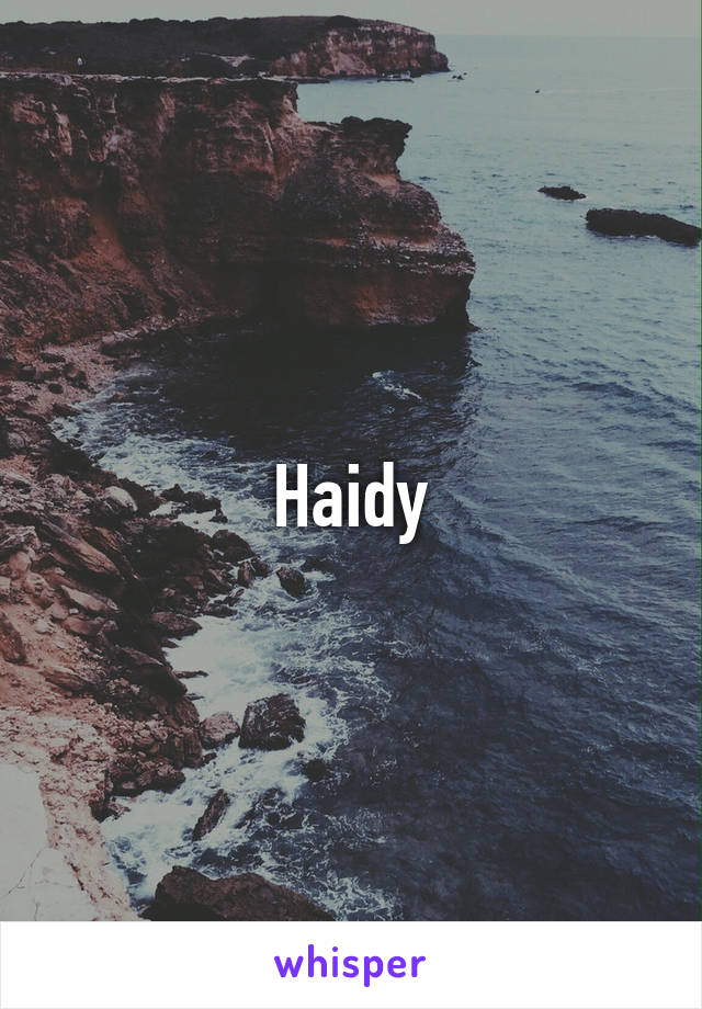 Haidy