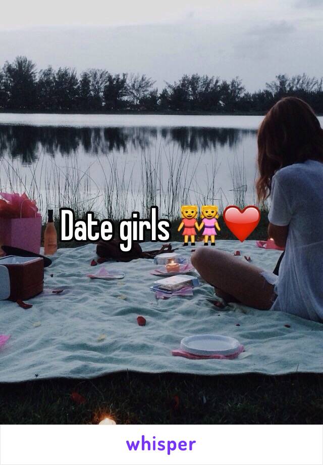 Date girls 👭❤️