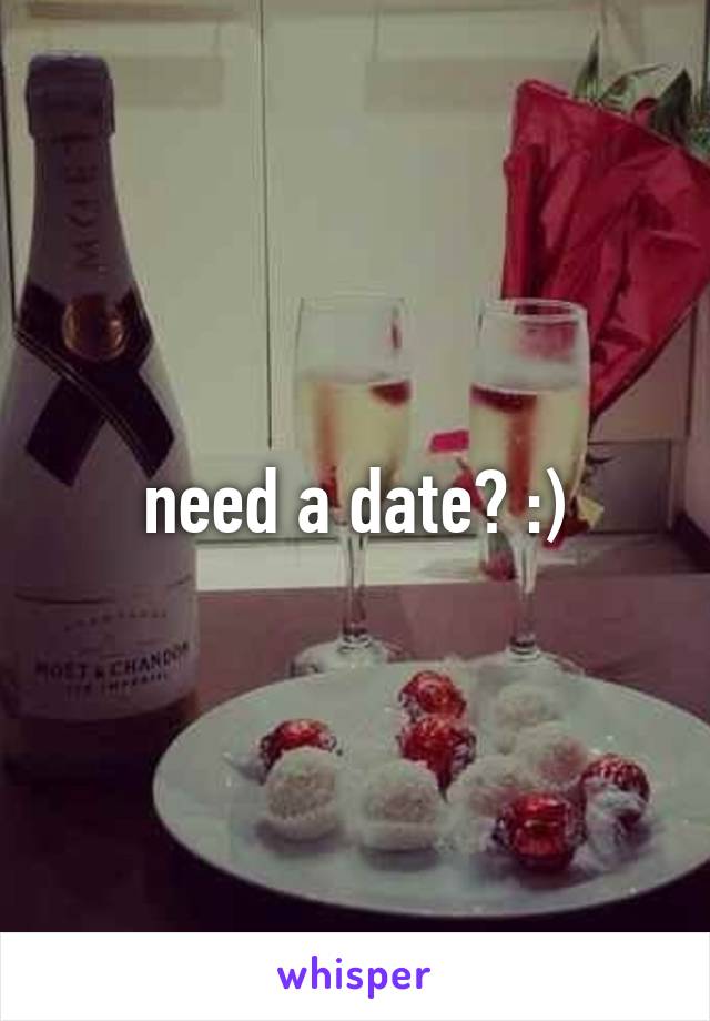 need a date? :)