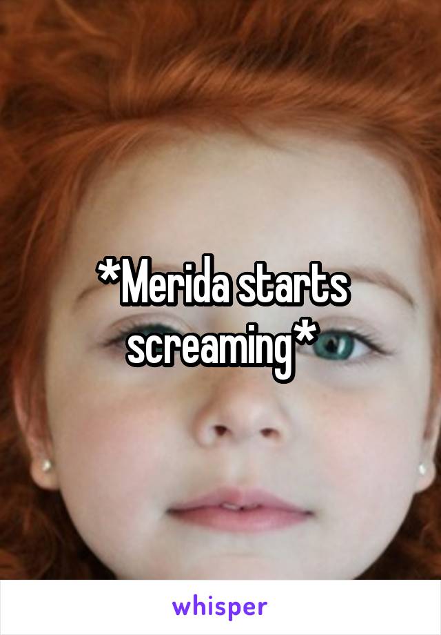 *Merida starts screaming*