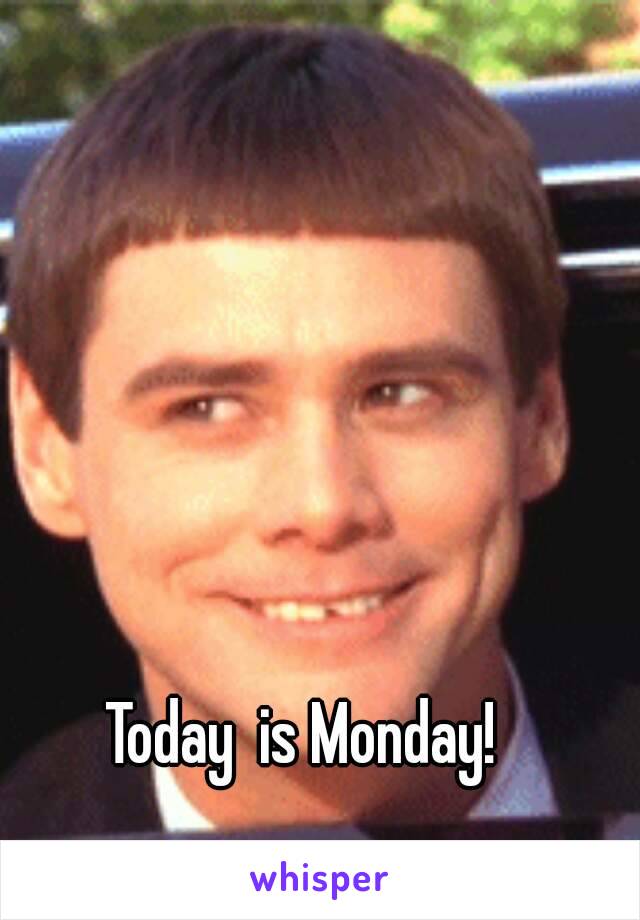 Today  is Monday!