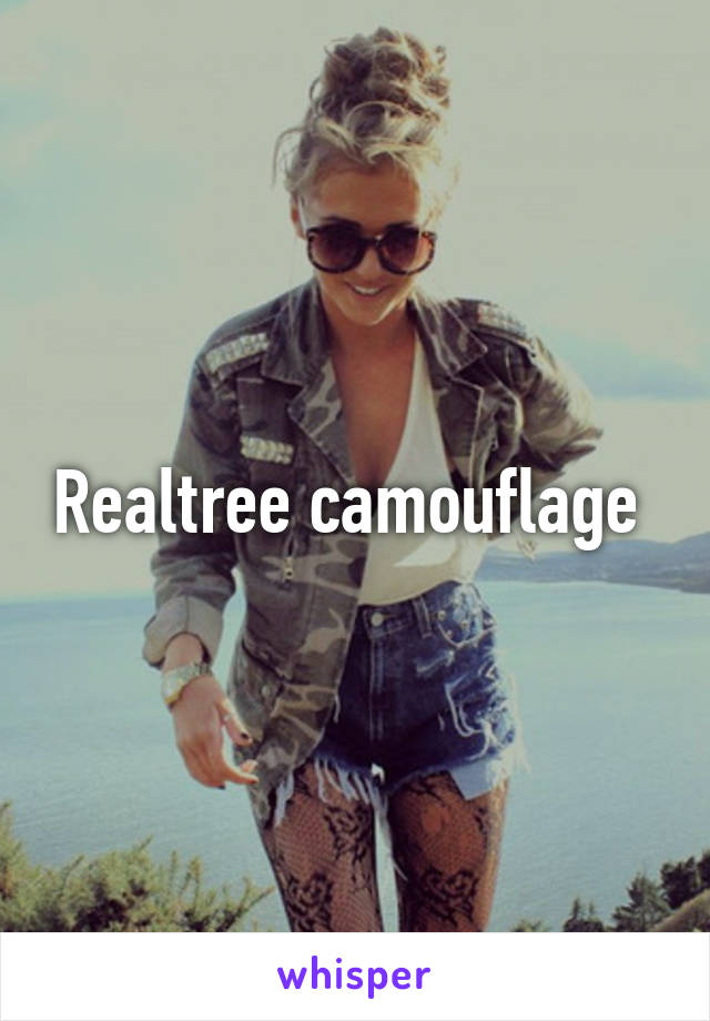 Realtree camouflage 