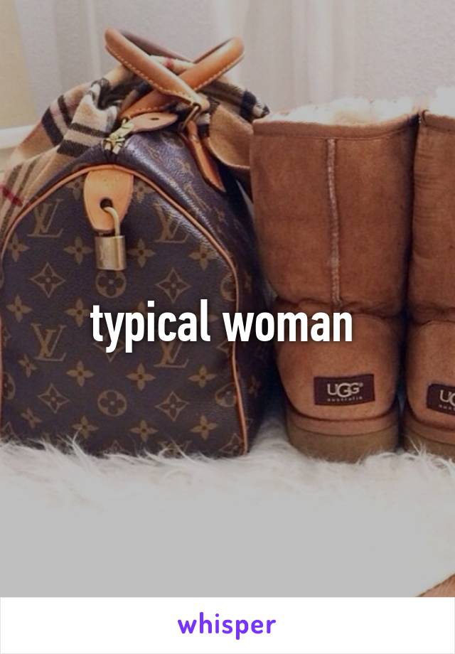 typical woman 