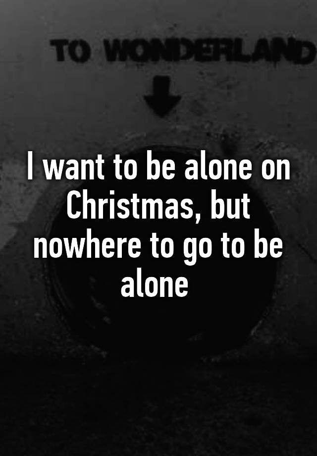 i-want-to-be-alone-on-christmas-but-nowhere-to-go-to-be-alone