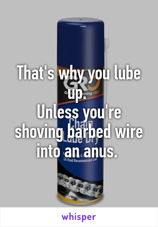 That's why you lube up. 
Unless you're shoving barbed wire into an anus. 