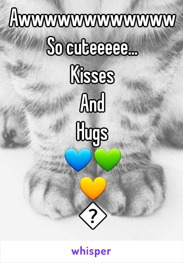 Awwwwwwwwwwww
So cuteeeee...
Kisses
And
Hugs
💙💚💛💜