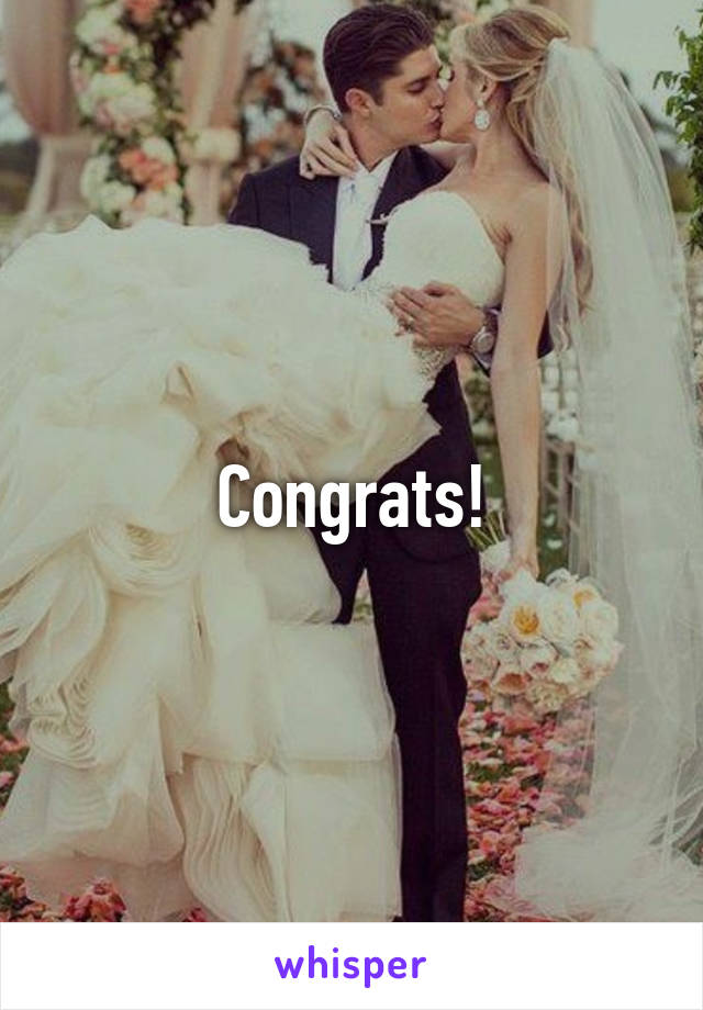 Congrats!