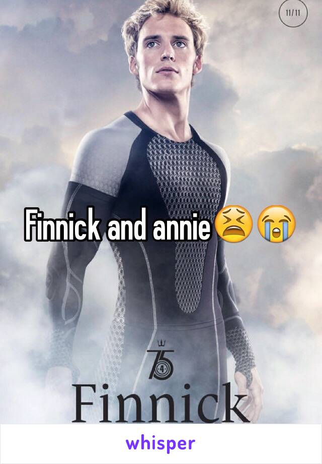 Finnick and annie😫😭