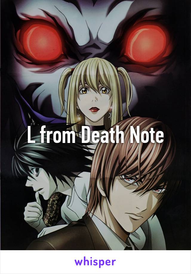 L from Death Note