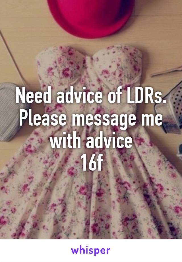 Need advice of LDRs. Please message me with advice
16f