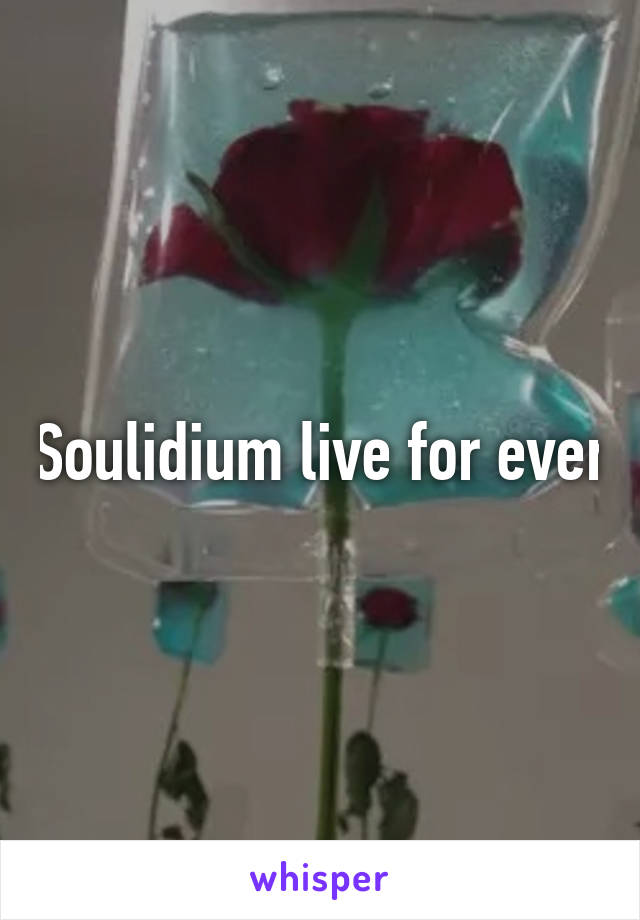 Soulidium live for ever