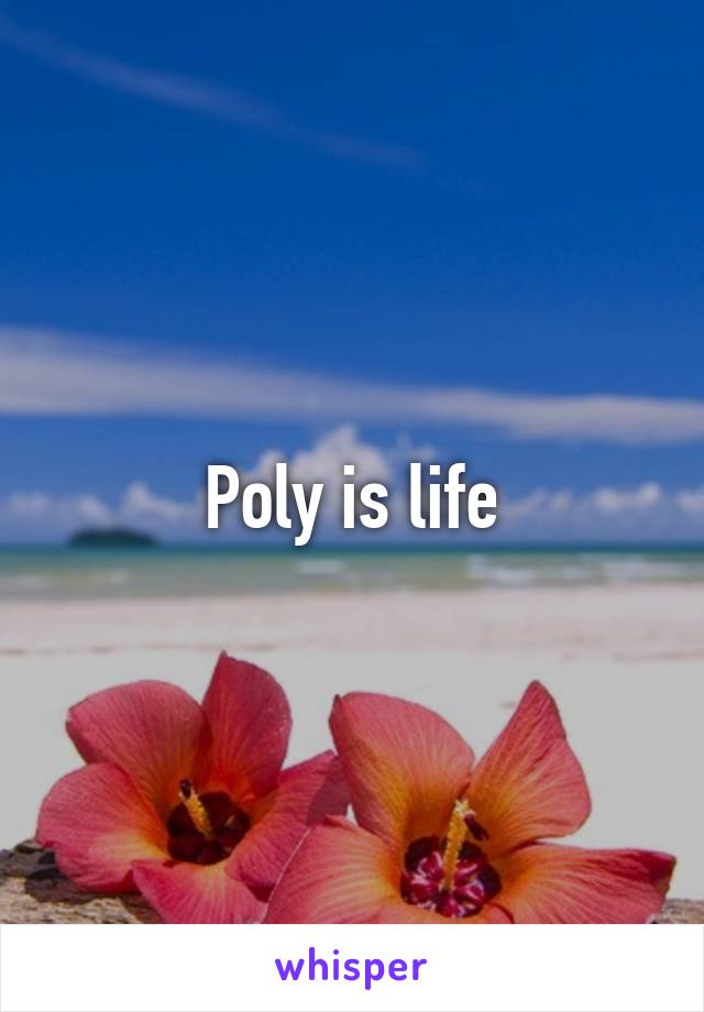 Poly is life