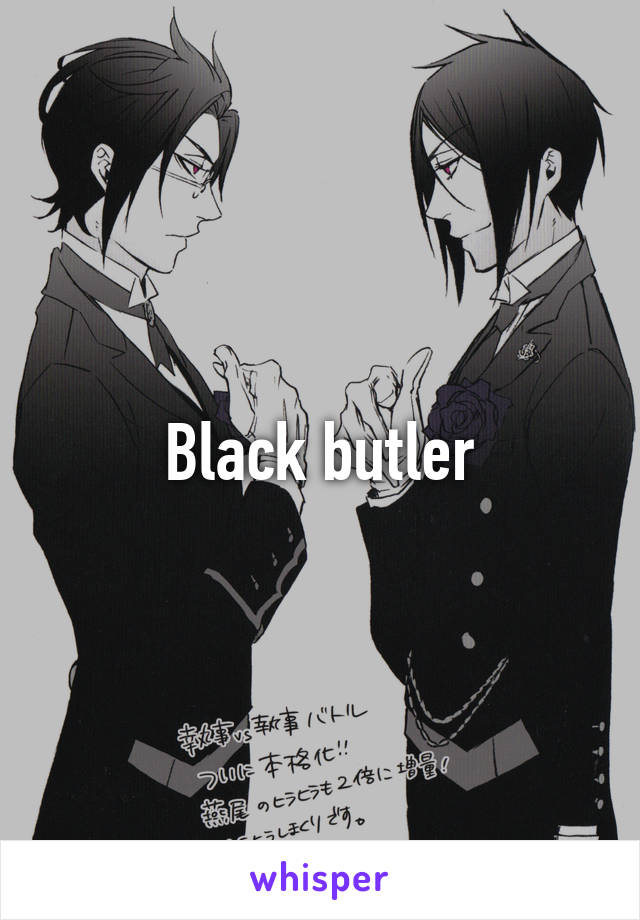 Black butler