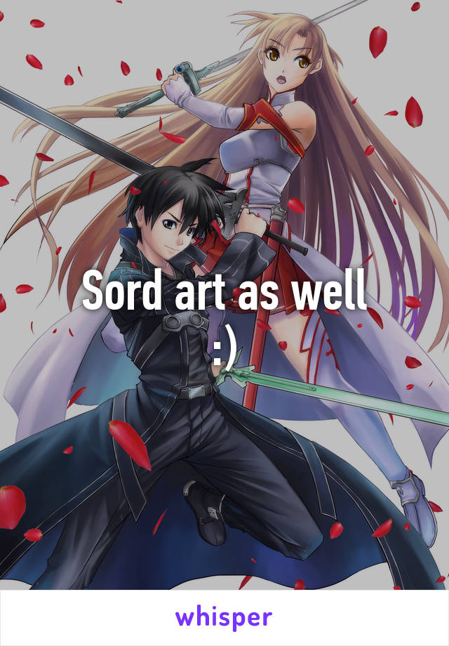 Sord art as well
:)