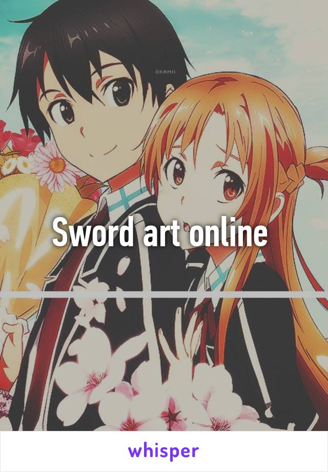 Sword art online 