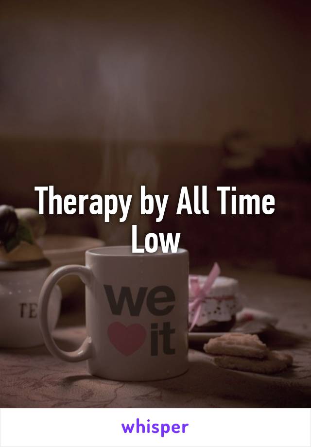 Therapy by All Time Low