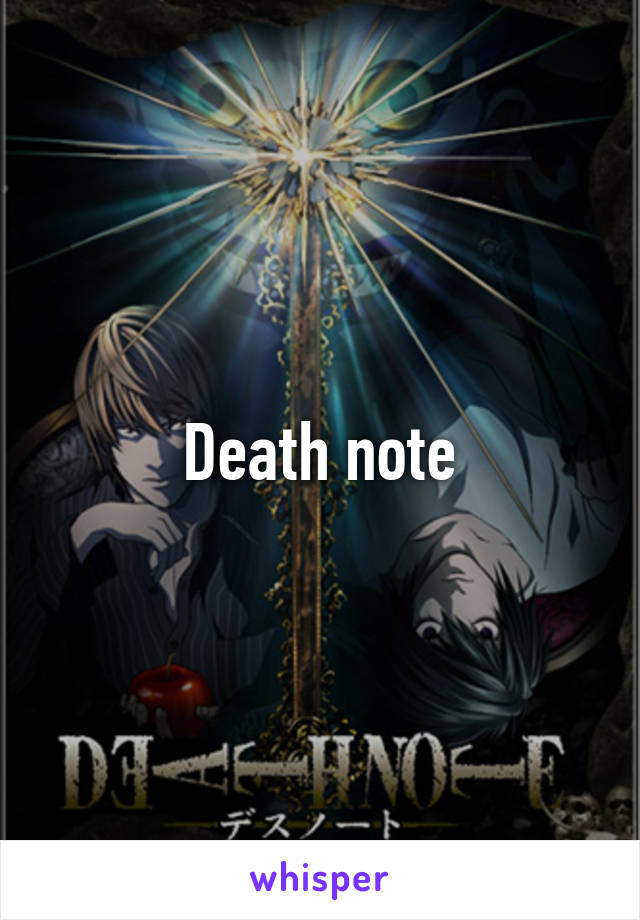 Death note