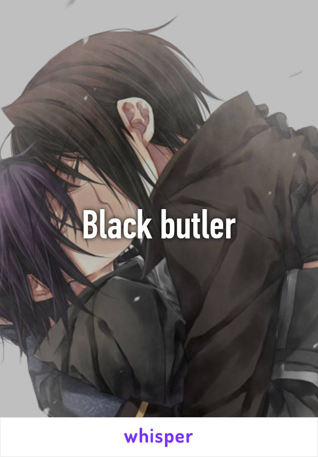 Black butler