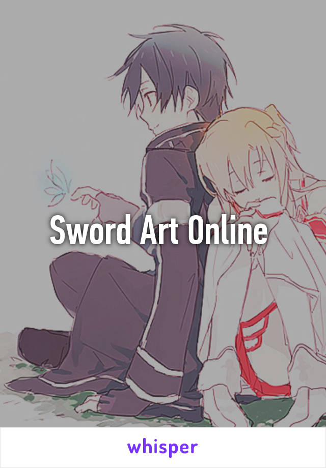 Sword Art Online 