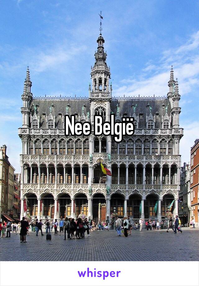 Nee België
