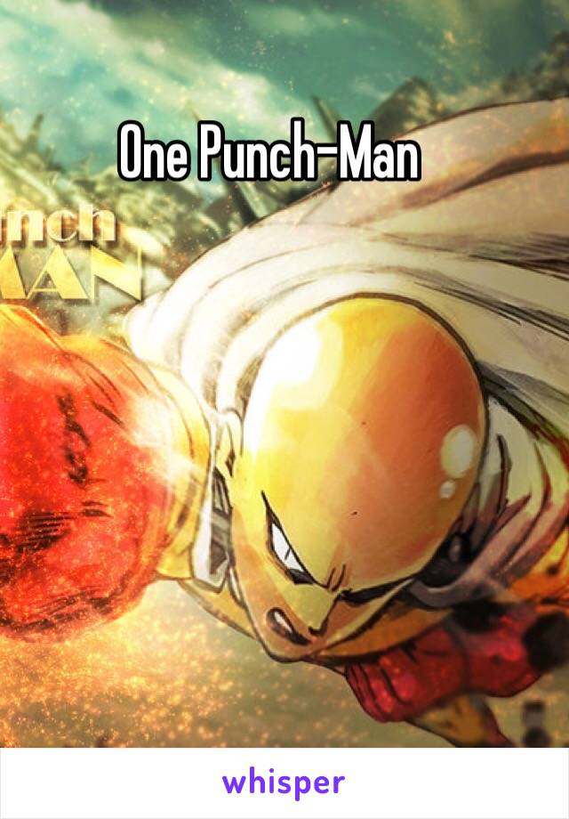 One Punch-Man 
