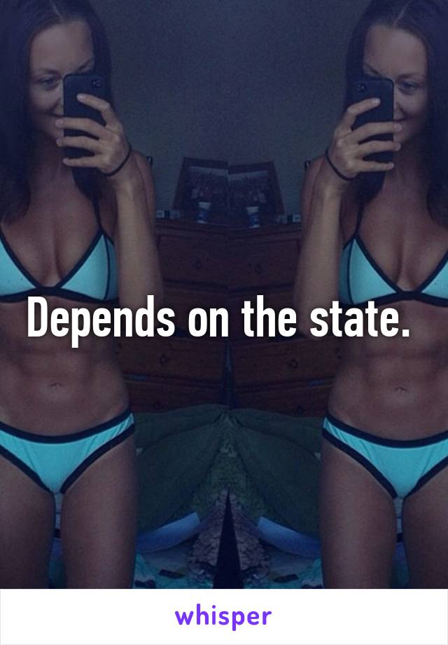 Depends on the state. 