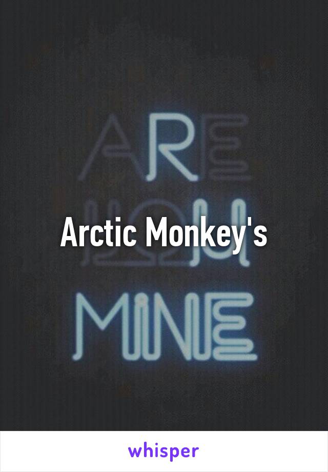 Arctic Monkey's