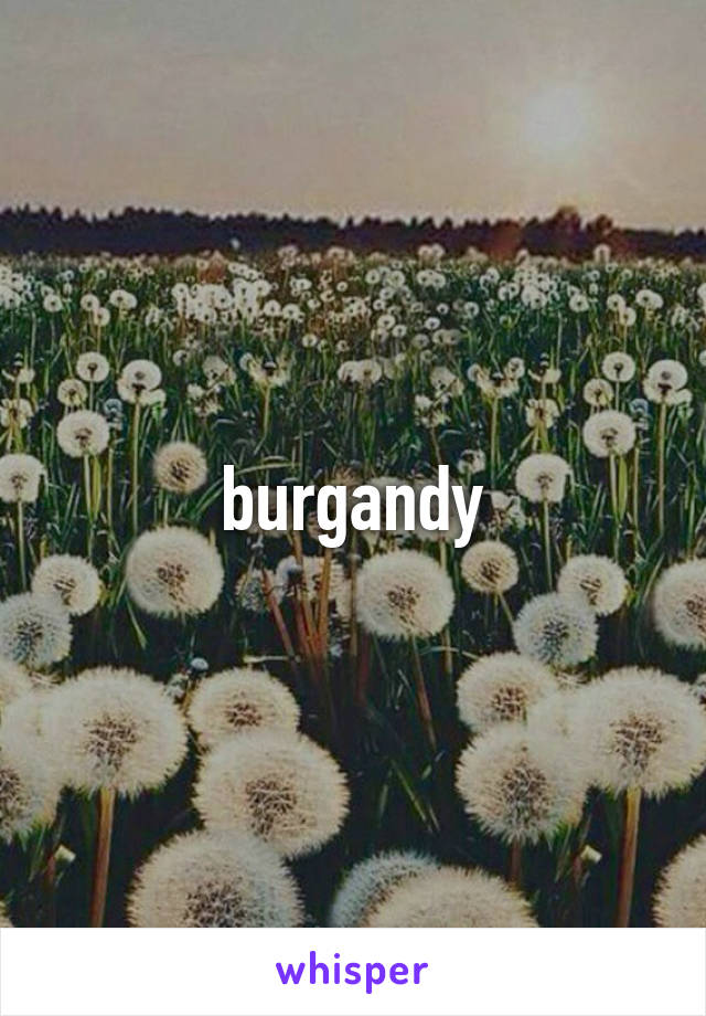 burgandy