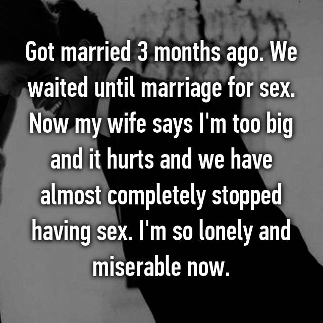 20 People Who Waited Until Marriage To Have Sex And Regret It