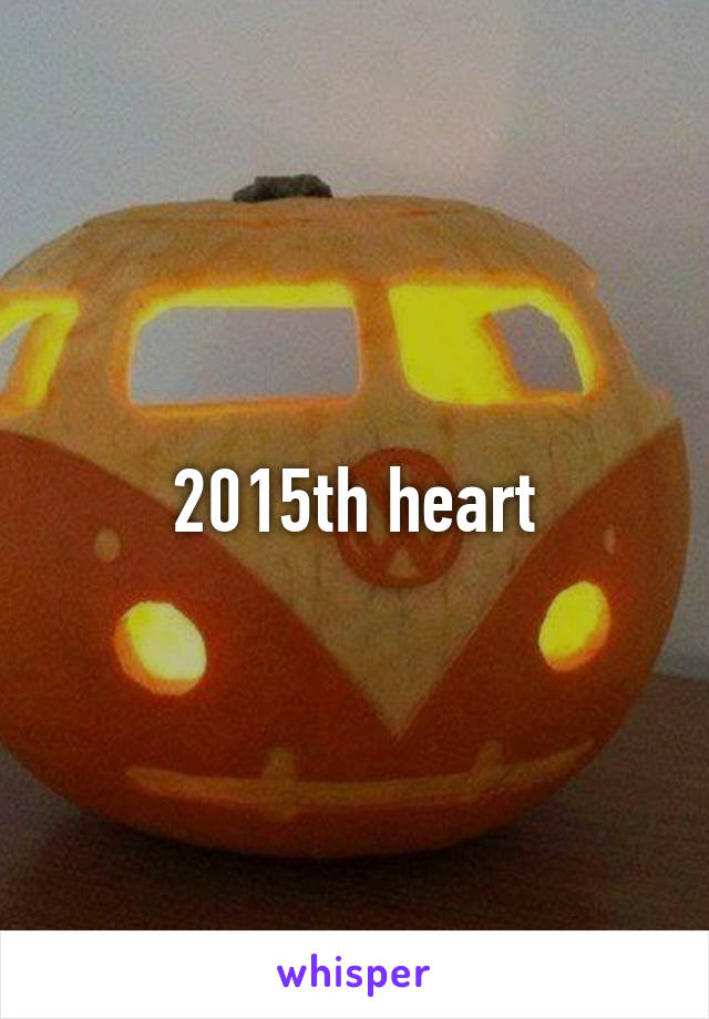 2015th heart