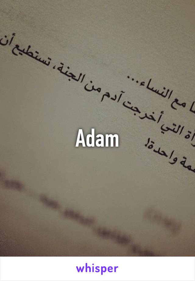 Adam