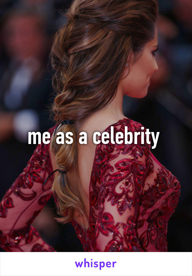 me as a celebrity 