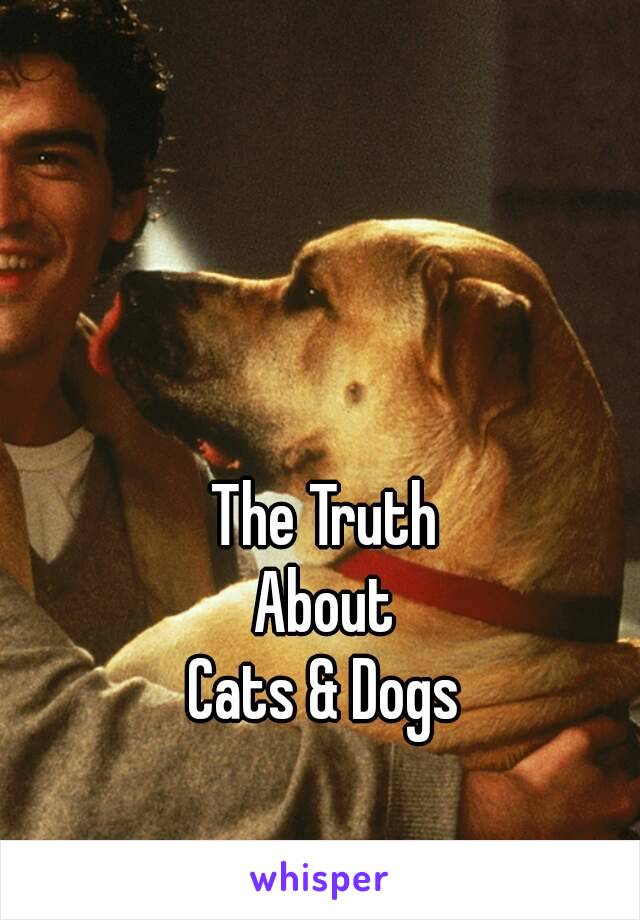 The Truth
About
Cats & Dogs
