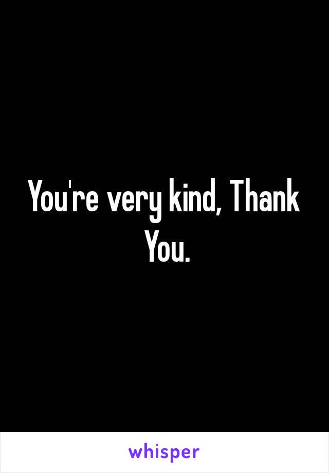 You're very kind, Thank You.