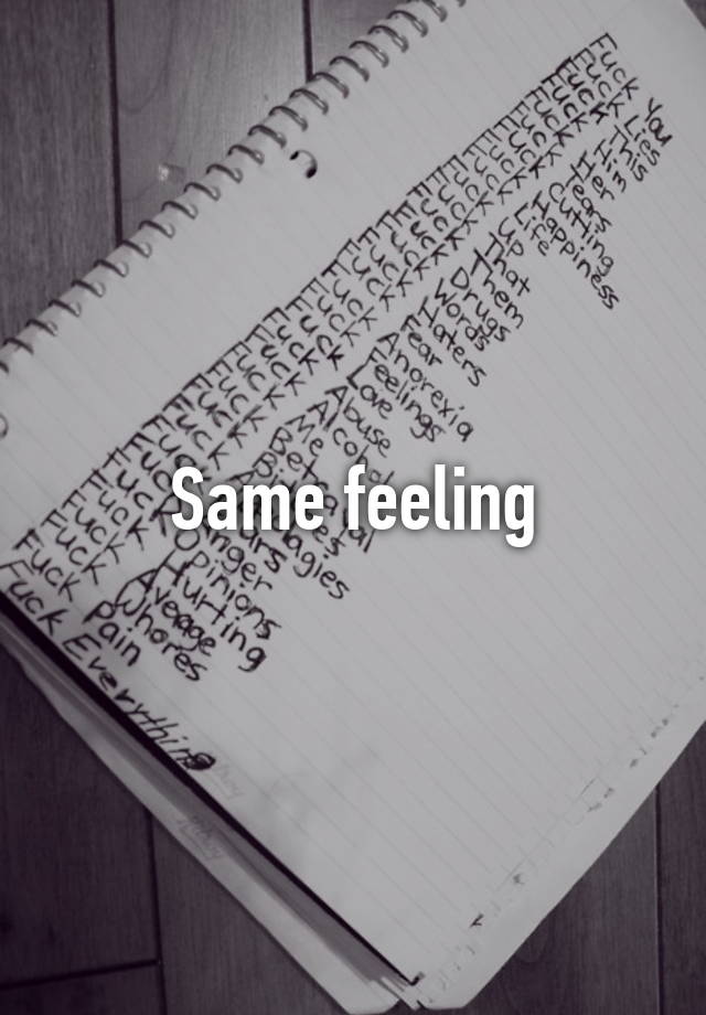 same-feeling