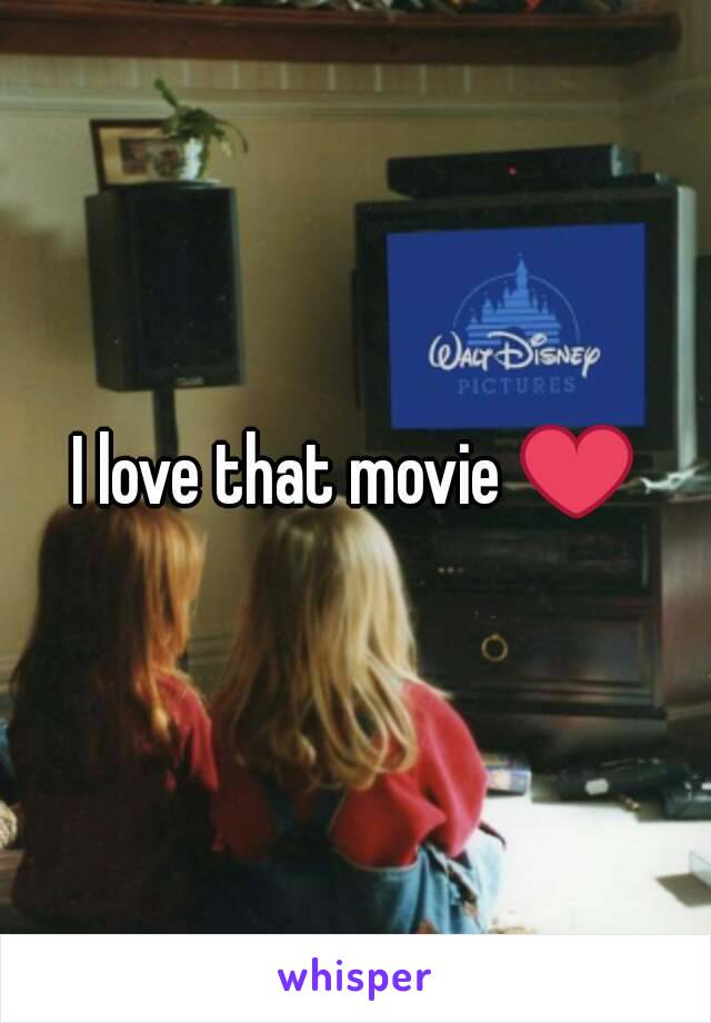 I love that movie ❤