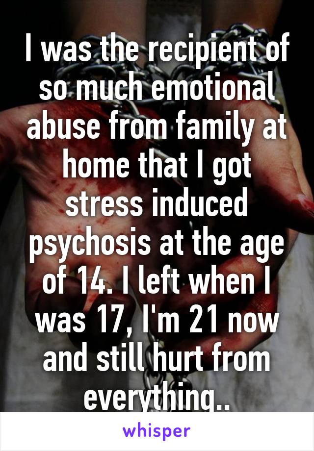 i-was-the-recipient-of-so-much-emotional-abuse-from-family-at-home-that