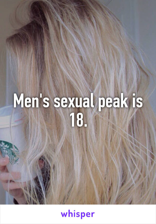 Womens Sexual Peak Is One Big Laugh Women Hit It At 42 While Most Men At 42 Are Hitting The 